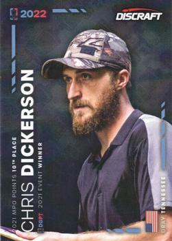 2022 Disc Golf Pro Tour #10 Chris Dickerson Front